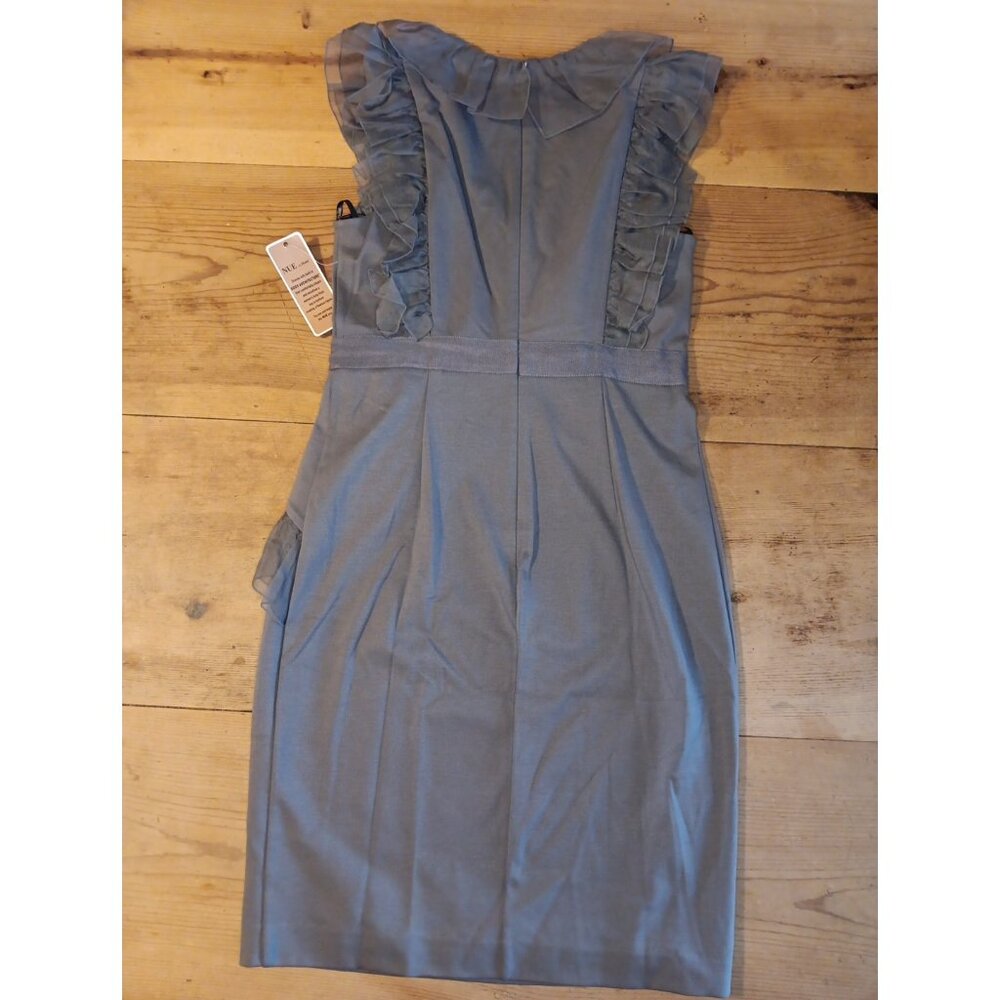 Nue by Shani Ruffle Shapewear Dress Womens 6 Body Architecture Elegant Party NWT - Picture 7 of 9